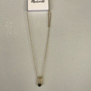 Madewell Geometric Pendant Necklace